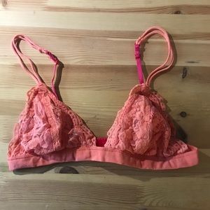 Pink Lace Bralette